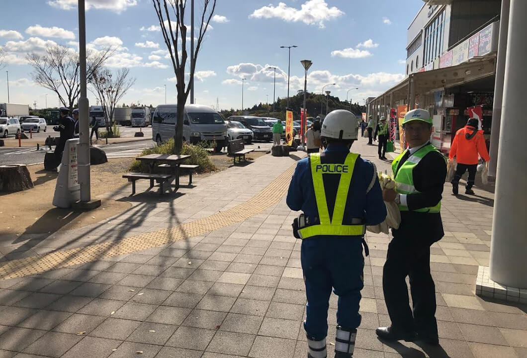 三重県高速道路交通安全協議会主催 冬の交通安全キャンペーン参加